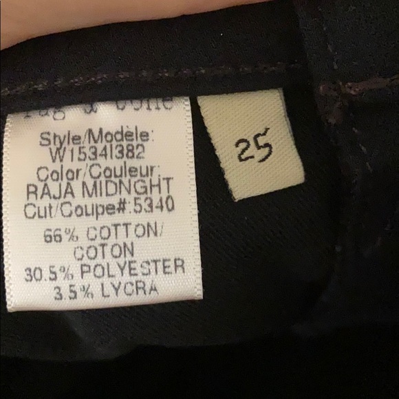 rag & bone black embroidered skinny jeans - Picture 4 of 6